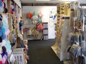 Inside the Shop - Wool , Clothes & Ribbon