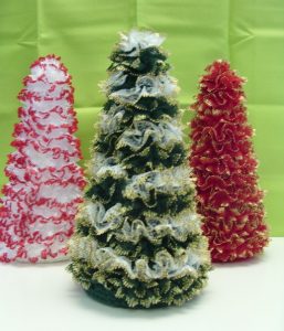 Lace Christmas Trees